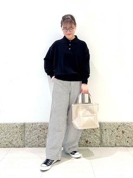 ながせさん（レディース・156cm）の春コーディネート