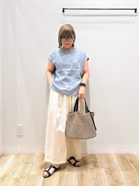 ながせさん（レディース・156cm）の夏コーディネート