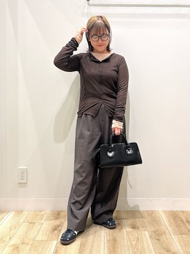 ながせさん（レディース・156cm）の冬コーディネート