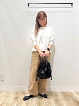 ながせさん（レディース・156cm）の春コーディネート