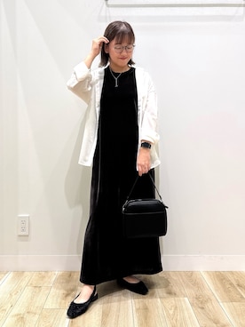 「アイテム（シューズ）」を使った、ながせさん（レディース・156cm・30代）の秋コーディネート