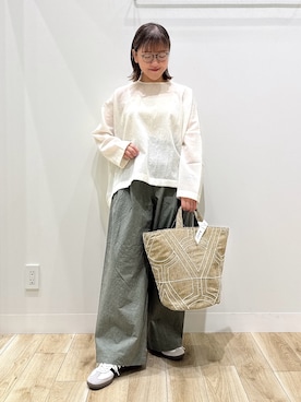 ながせさん（骨格ナチュラル・レディース・156cm）の秋コーディネート