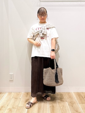 ながせさん（レディース・156cm）の春コーディネート