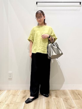 「オフィス」｜ながせさん（レディース・156cm）の夏コーディネート