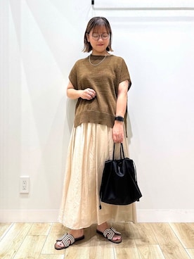 ながせさん（レディース・156cm）の夏コーディネート