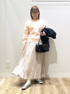 ながせさん(レディース・156cm)の冬コーディネート