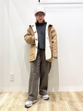 ながせさん（レディース・156cm）の冬コーディネート