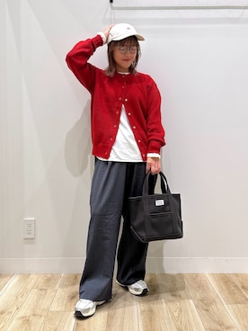 「アイテム（パンツ）」を使った、ながせさん（レディース・156cm・30代）の秋コーディネート