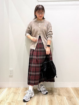 ながせさん（骨格ナチュラル・レディース・156cm・30代）の秋コーディネート