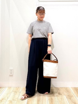 「30代前半」｜ながせさん（レディース・156cm）の夏コーディネート
