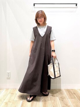 ながせさん（レディース・156cm）の夏コーディネート