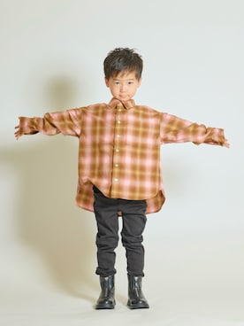 STKくんさん（キッズ・110cm）の秋コーディネート