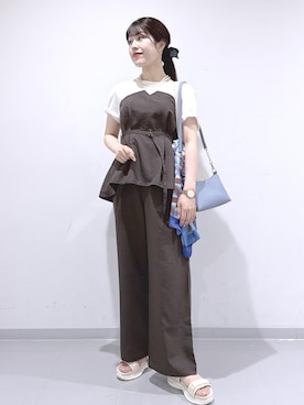 Sayuさん(レディース・155cm)の春コーディネート