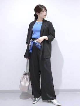 Sayuさん（レディース・155cm）の春コーディネート