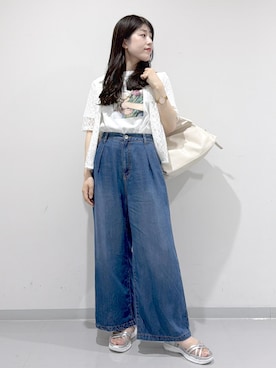 Sayuさん(レディース・155cm)の夏コーディネート