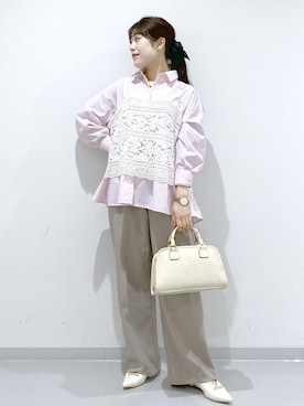 Sayuさん（レディース・155cm）の春コーディネート