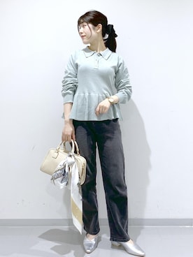 Sayuさん（レディース・155cm）の春コーディネート