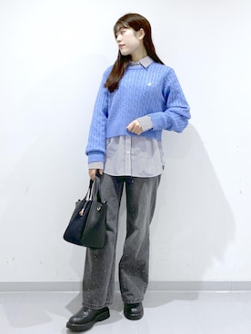 Sayuさん(レディース・155cm)の冬コーディネート