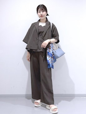 Sayuさん(レディース・155cm)の春コーディネート