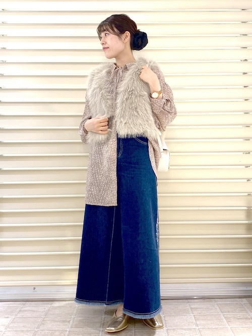 セール】羽織りも前後2WAYシアー柄リボンブラウス（シャツ/ブラウス