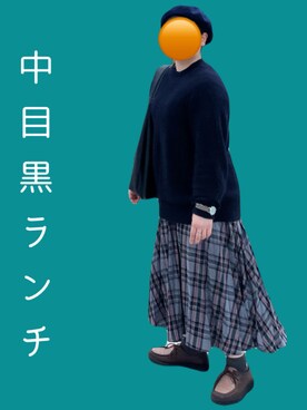 倫子-Rinkoさん（レディース・158cm）の冬コーディネート