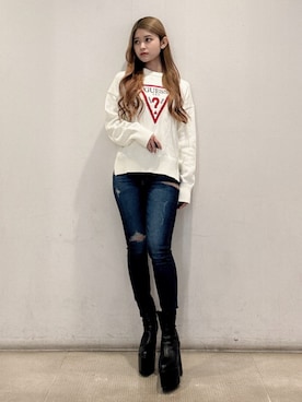 Hitomiさん（レディース・150cm）の春コーディネート