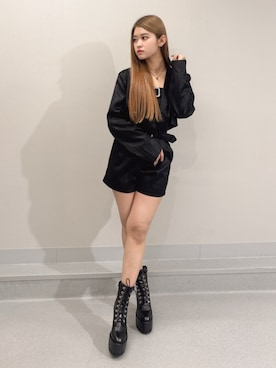 Hitomiさん（レディース・150cm）の春コーディネート