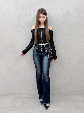 Hitomiさん(レディース・150cm)の春コーディネート