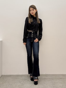 Hitomiさん(レディース・150cm)の春コーディネート