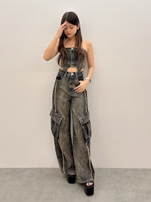 karina 　kiira キーラ　デニム　オールインワン　日本製 SEPARATE デニムオールインワン｜ジェイダ（GYDA）公式通販