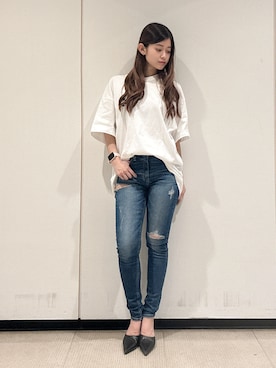 Hitomiさん（レディース・150cm）の春コーディネート