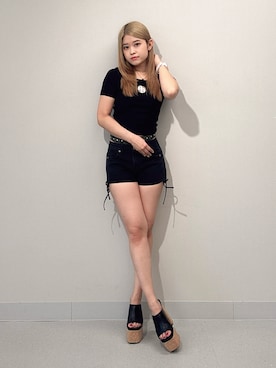 Hitomiさん(レディース・150cm)の夏コーディネート