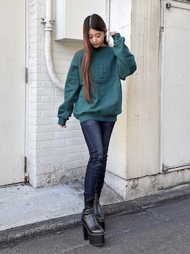 Hitomiさん（レディース・150cm）の冬コーディネート