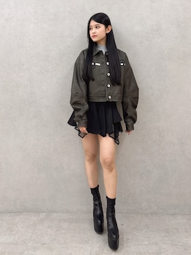 Hitomiさん（レディース・150cm）の冬コーディネート