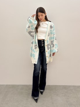 「GYDA（ジェイダ）のアイテム」を使った、Hitomiさん（骨格ウェーブ・レディース・150cm）の冬コーディネート