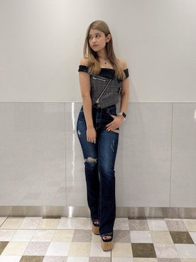 Hitomiさん(レディース・150cm)の夏コーディネート