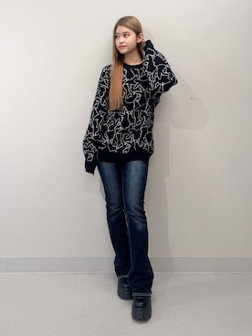 Hitomiさん(レディース・150cm)の冬コーディネート