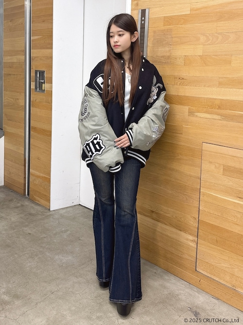 GALFY スタジャン GYDA×GALFY BIG レディース : ZOZOTOWN Yahoo