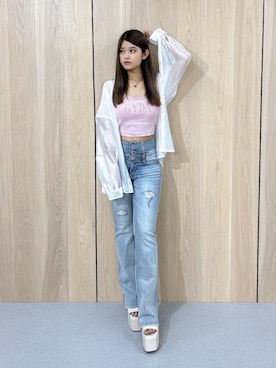 Hitomiさん（レディース・150cm）の夏コーディネート