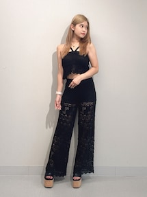 GGクロシェニットパンツ｜ジェイダ（GYDA）アウトレット公式通販