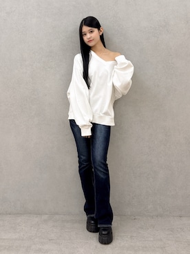 Hitomiさん(レディース・150cm)の冬コーディネート