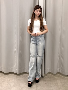 Hitomiさん(レディース・150cm)の春コーディネート