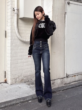 Hitomiさん（レディース・150cm）の冬コーディネート