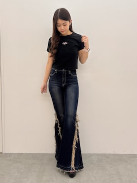 「GYDA（ジェイダ）のアイテム」を使った、Hitomiさん（骨格ウェーブ・レディース・150cm）の春コーディネート