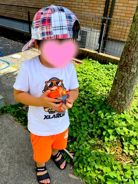「yield（イールド）のアイテム」を使った、もんもんちゃんさん（レディース・161cm）の夏コーディネート