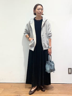 ちばななこさん（レディース・154cm）の秋コーディネート