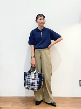 ちばななこさん（レディース・154cm）の秋コーディネート