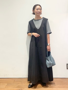 「アイテム（パンプス）」を使った、urd_nanakoさん（レディース・154cm）の夏コーディネート