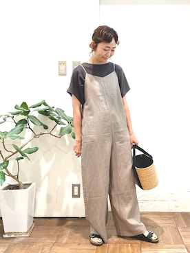 ちばななこさん（レディース・154cm）の夏コーディネート