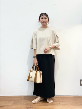 ちばななこさん(レディース・154cm)の夏コーディネート